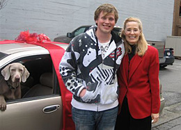 Cpl. Woods with Rosemary Shahan